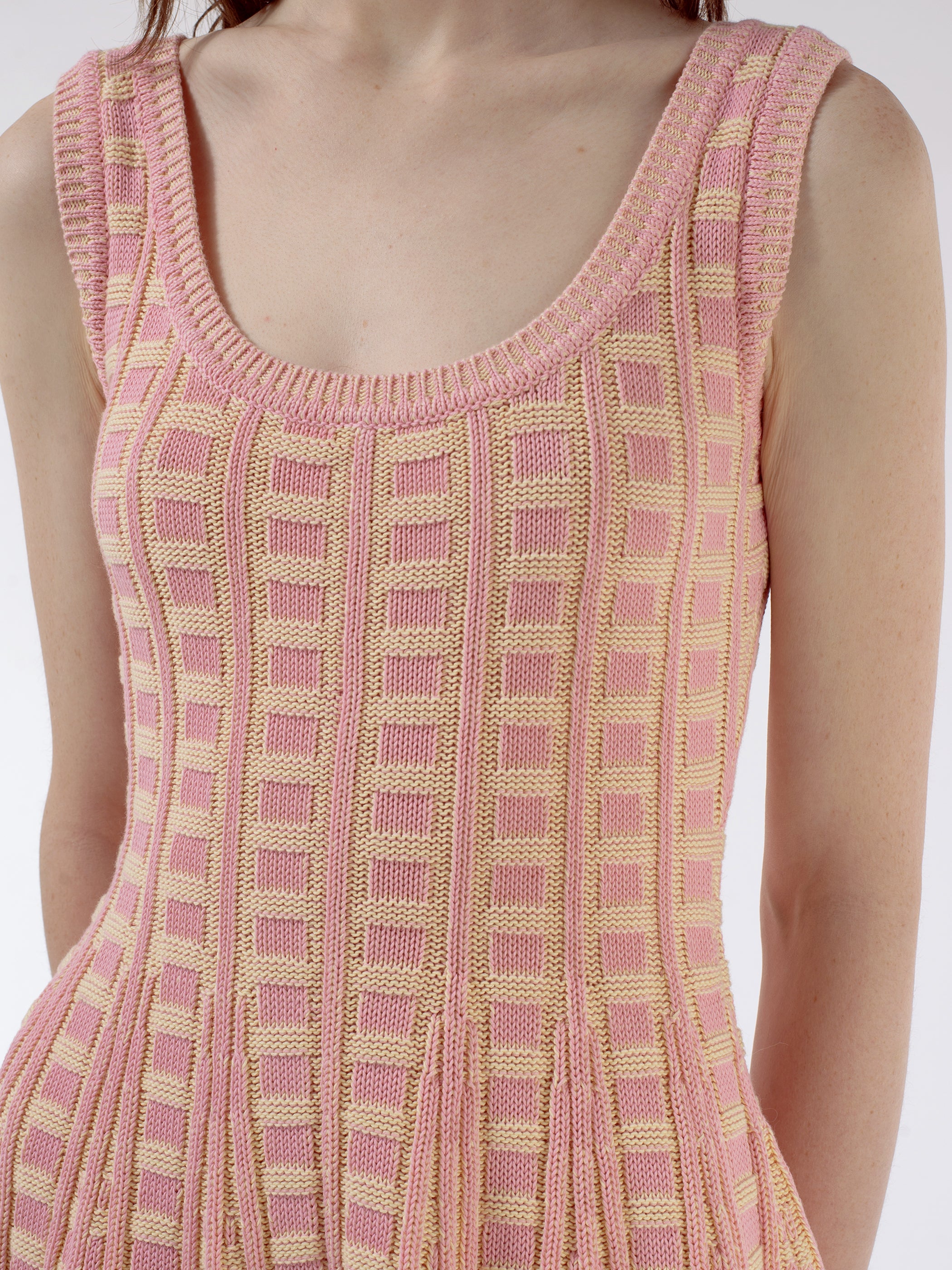 Knit Flared Minidress