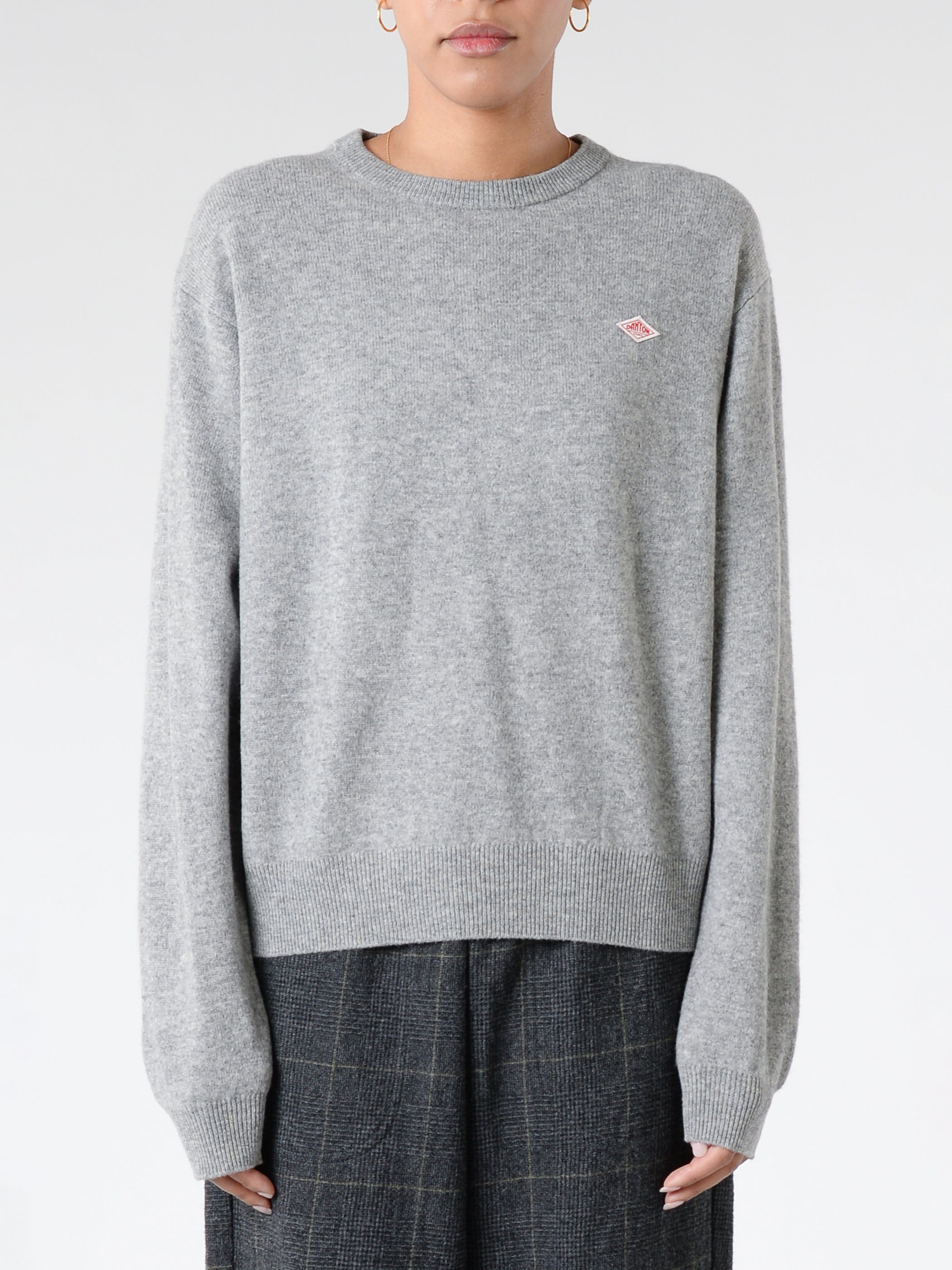Women's Lambswool Crew Neck Knit Pullover