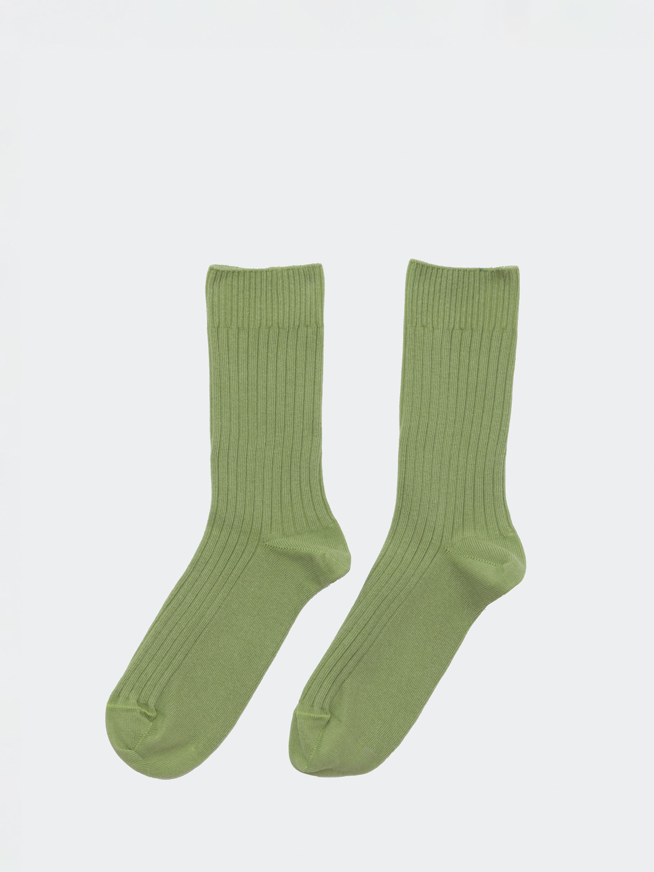 Rib Overankle Socks