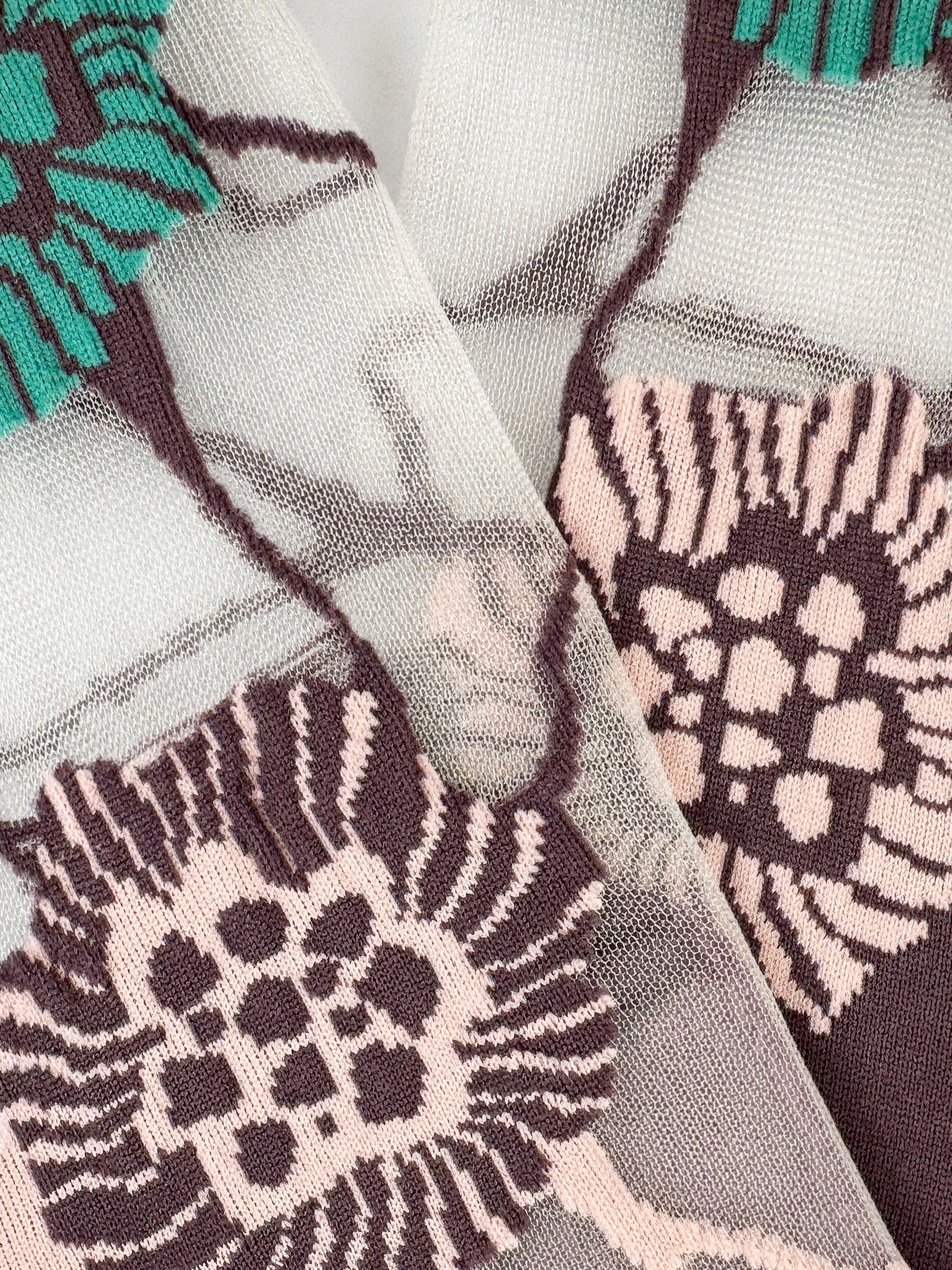 Purple Waterlily Sock