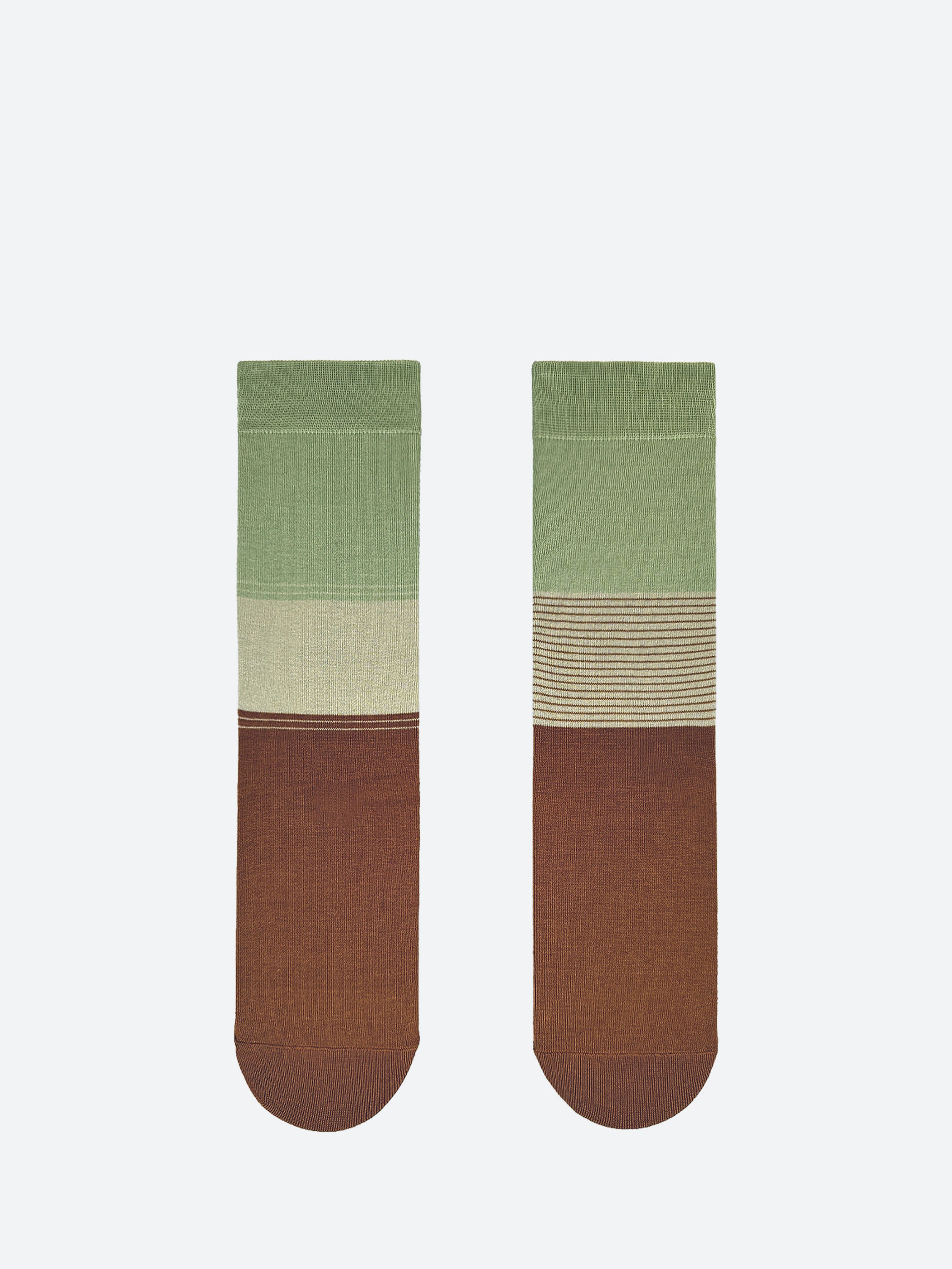 Cinnamon Stripe Sock