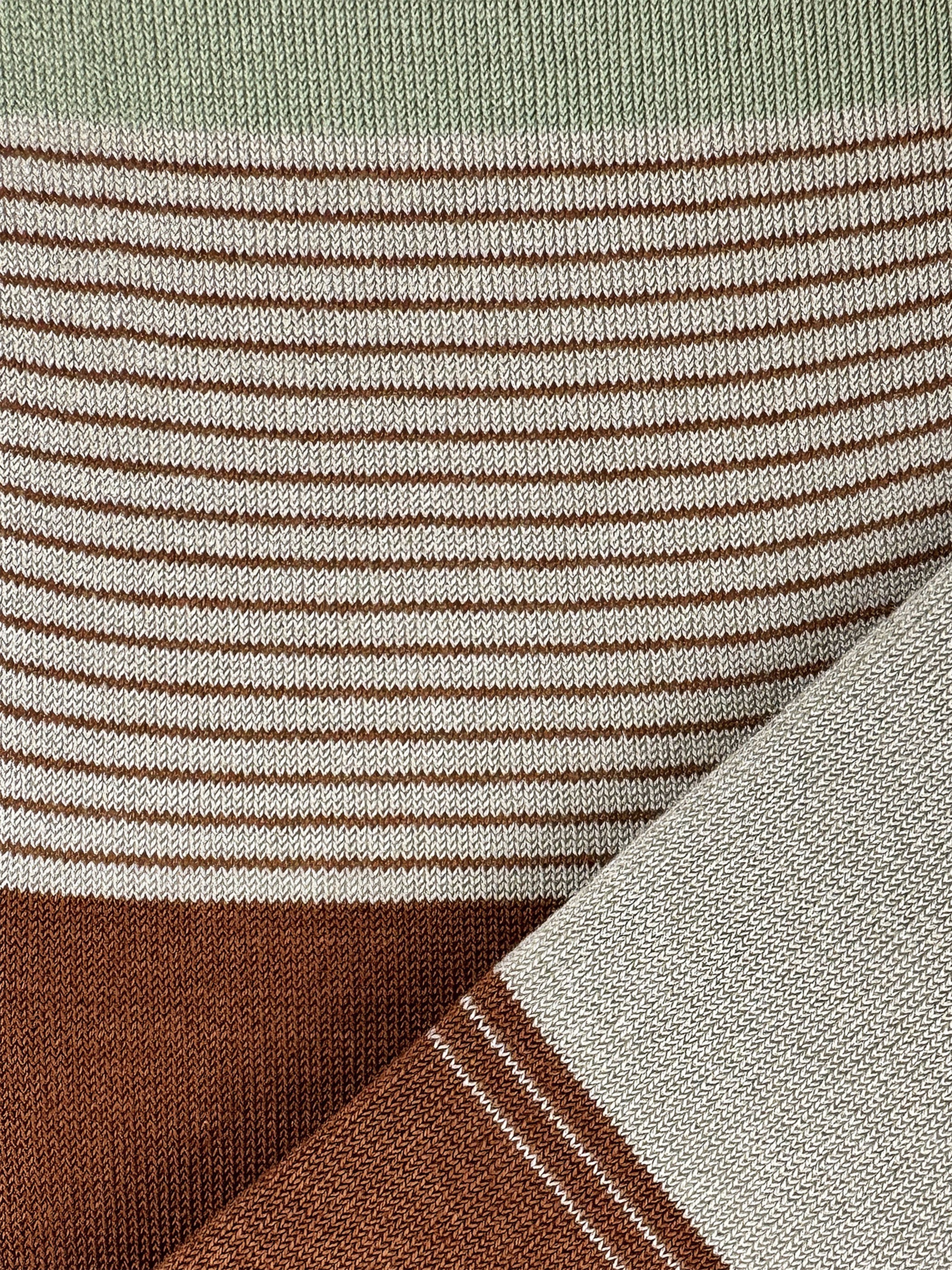 Cinnamon Stripe Sock